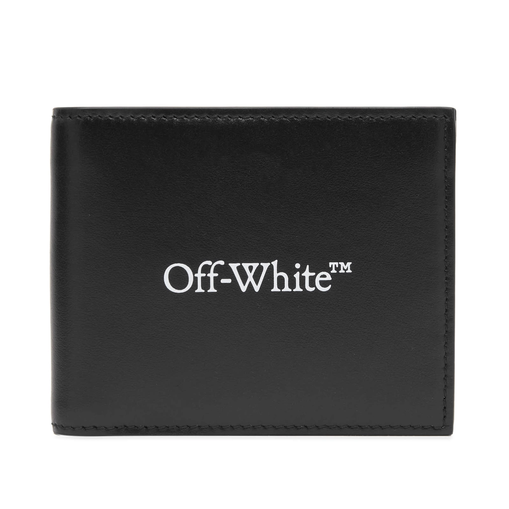 Off White Men's Bookish Bifold Leather Wallet